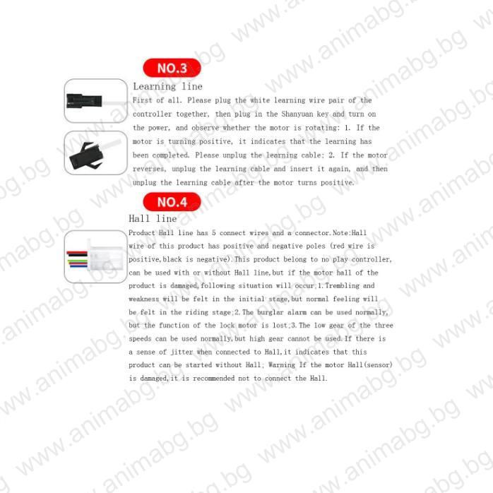 Контролер за електрически скутери 48V/60V/64V, 450W