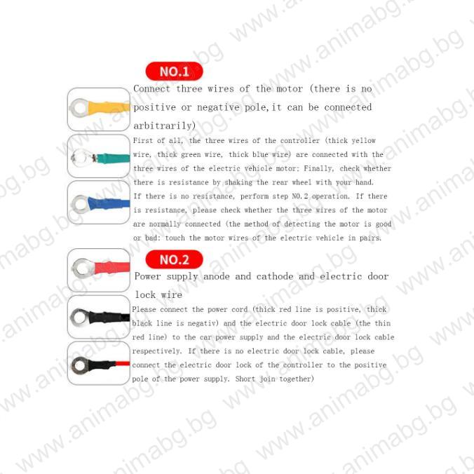 Контролер за електрически скутери 48V/60V/64V, 600W