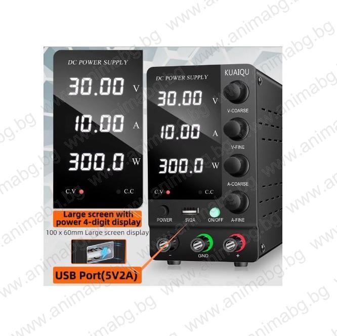 Лабораторен захранващ блок станция, 32V, 6A, 192W